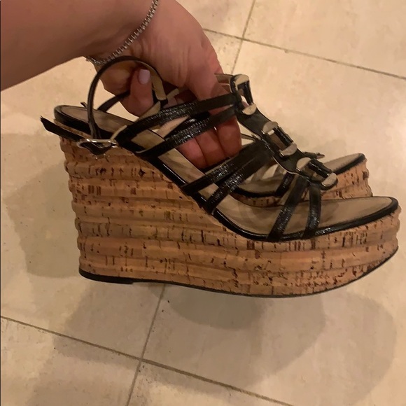 Chanel wedges , worn but in good condition. - Picture 5 of 6
